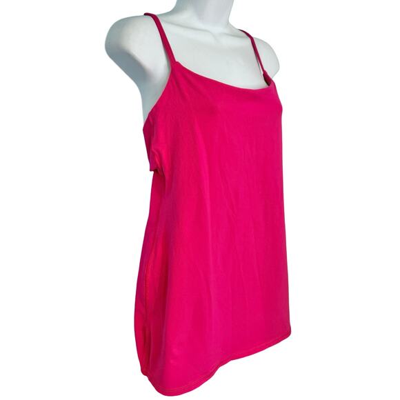Lululemon Dancing Warrior Tank Jewelled Magenta Pink Luon Strappy Back Size 8 - Picture 6 of 9